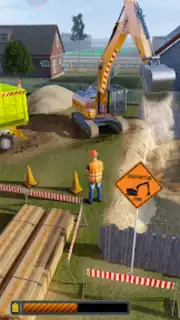 Excavator Truck Simulator Game скриншот 8