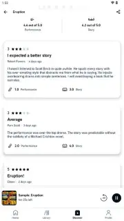 Audible скриншот 6