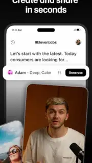 ElevenLabs скриншот 2