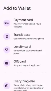 Google Wallet скриншот 5