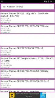 Laura Android's Best Torrent Search скриншот 1