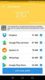 Cooling cleaner pro скриншот 6