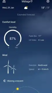 HUAWEI Weather скриншот 2