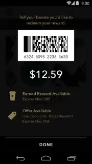 Starbucks скриншот 4