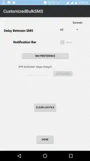 CustomizedBulkSMS скриншот 2