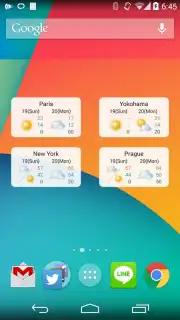 World Weather Widget скриншот 4