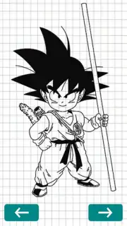 Draw Goku скриншот 2