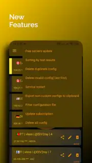 Gold V2ray скриншот 1