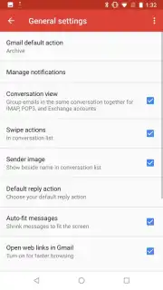Gmail GO скриншот 5