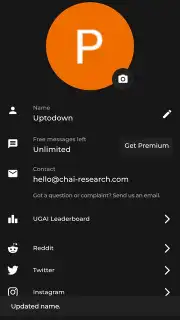 Chai: Chat AI Platform скриншот 9