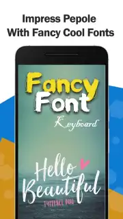 Fancy Fonts Keyboard - Font Style Changer скриншот 3