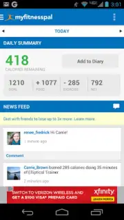 Calorie Counter - MyFitnessPal скриншот 3