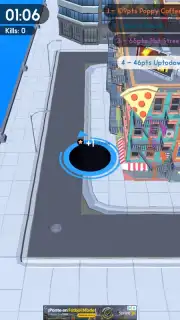 Hole.io скриншот 2