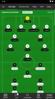Betway Scores скриншот 2