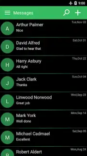 SMS text messaging app скриншот 7