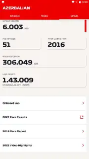 Official F1 ® App скриншот 16