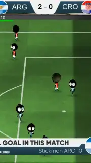 Stickman Soccer 2018 скриншот 11