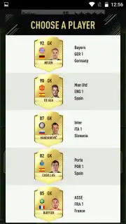 FUT 17 DRAFT скриншот 8