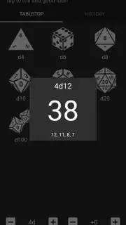 RPG Simple Dice скриншот 4