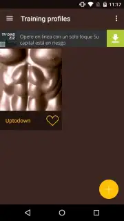 Personal trainer gym fitness скриншот 2