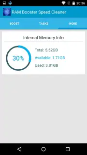 RAM Booster Speed Cleaner скриншот 3