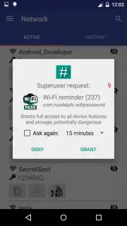 Wi-Fi recordatorio скриншот 4