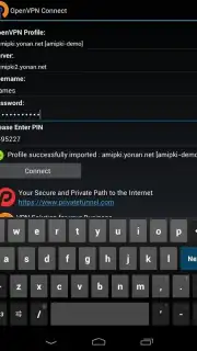 OpenVPN Connect скриншот 3