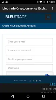 bleutrade скриншот 6