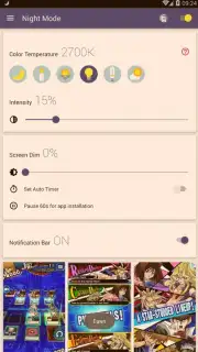 Night mode - Blue light filter скриншот 6