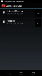 USB File Browser скриншот 4