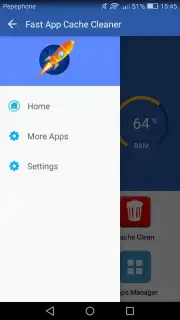 Fast App Cache Cleaner скриншот 1