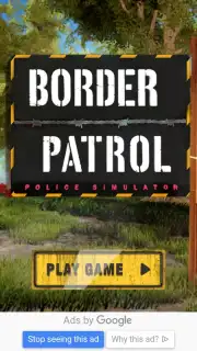 Border Patrol Police Game скриншот 1