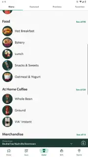 Starbucks скриншот 19