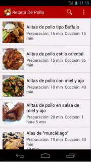 Receta De Pollo скриншот 5