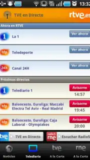 RTVE Noticias y Directos скриншот 2