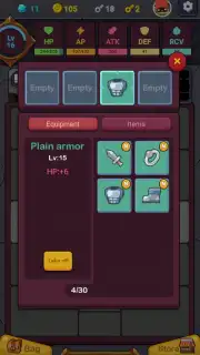 MinimalDungeonRPG скриншот 2