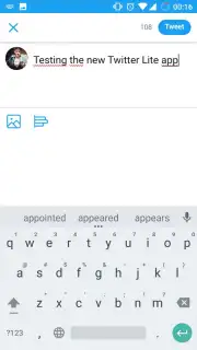Twitter Lite скриншот 2