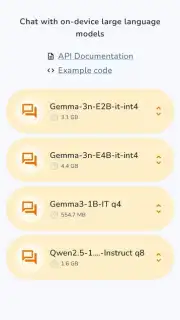 Google AI Edge Gallery скриншот 6