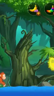 Jungle Monkey Run скриншот 2