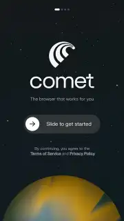 Comet Browser скриншот 12