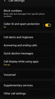 Samsung Call скриншот 6