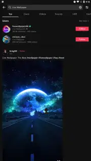 TickTock-TikTok Live Wallpaper скриншот 6