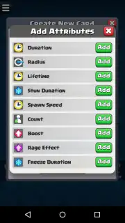 Card Creator for Clash Royale скриншот 5