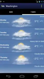 Freemeteo скриншот 5