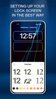Lock Screen iOS 16 скриншот 13
