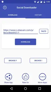 Video Downloader for Facebook & Instagram скриншот 8