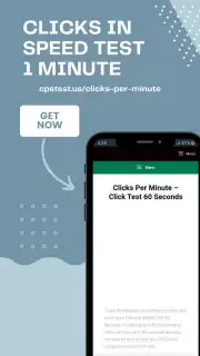 Clicks Per Minute скриншот 2