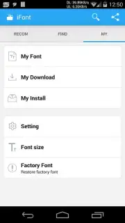 iFont (Expert of Fonts) скриншот 5