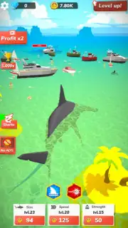Idle Shark World - Tycoon Game скриншот 11