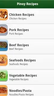Pinoy Food Recipes скриншот 9
